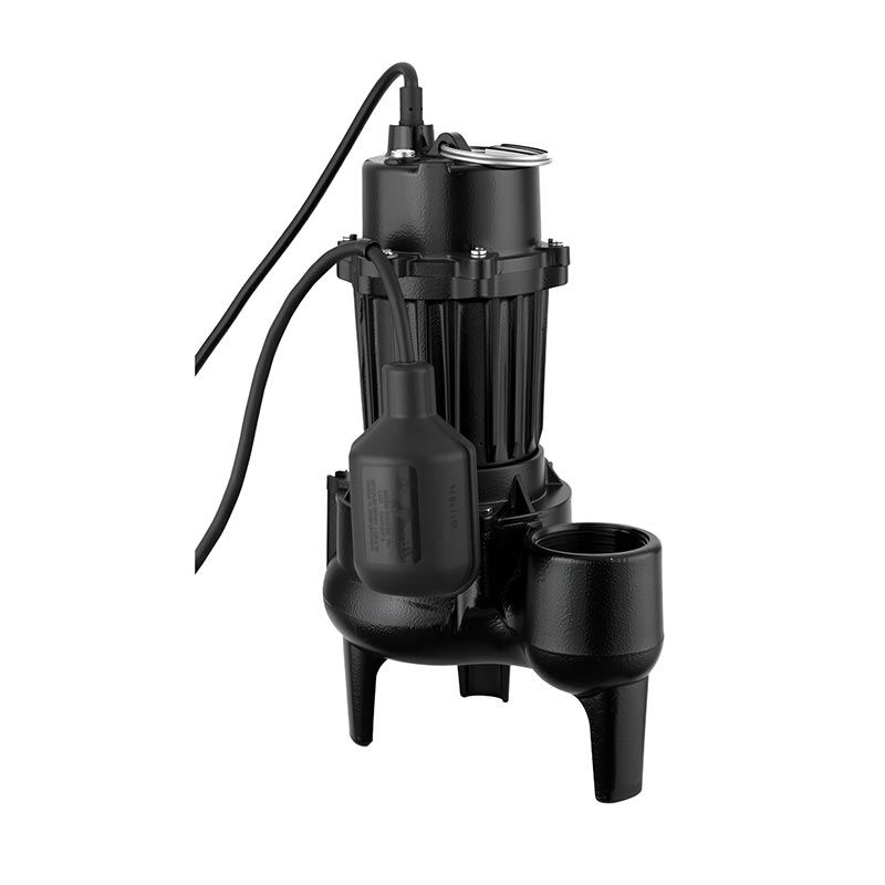 Black Cast Iron Submersible Water Drainage Electric Sewage Pump
